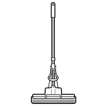 滚轮胶棉拖把